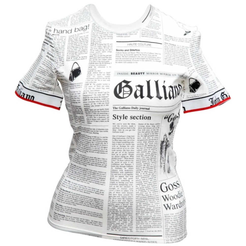 John Galliano for Christian Dior Vintage Shirt